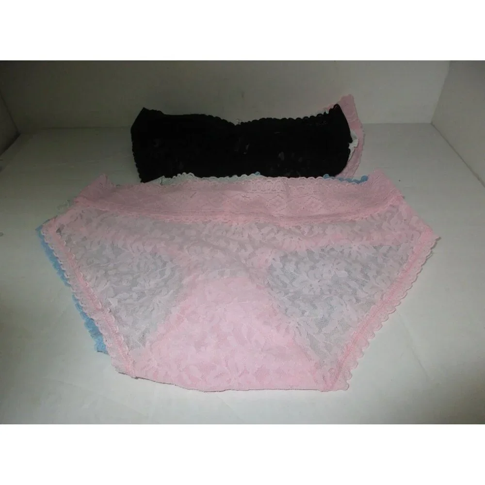 Special Intimates Women's 6 Pairs Lace Panties Assorted Colors Size Large New - Picture 2 of 2